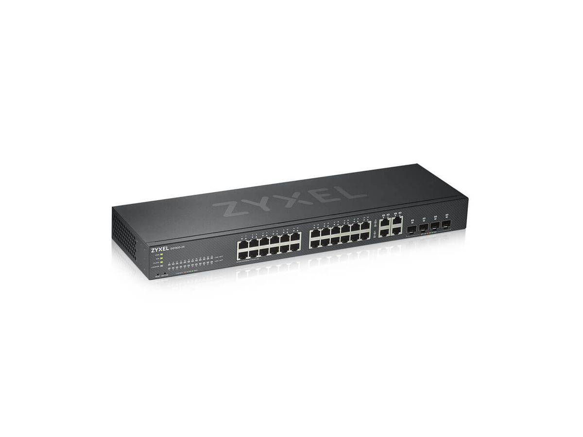 Zyxel GS1920-24V2 Managed Gigabit Ethernet (10/100/1000) Schwarz
