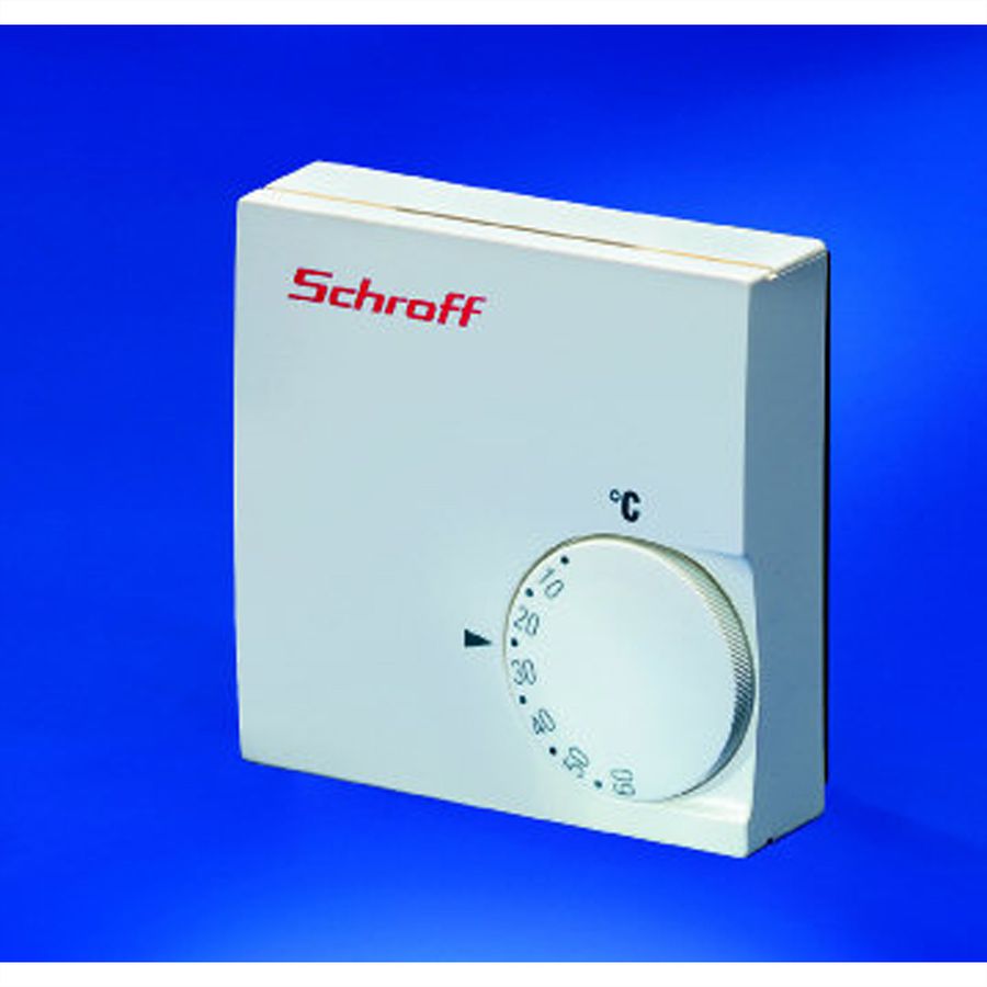 SCHROFF Thermostat mit integriertem Temperaturfühler - THERMOSTAT M.TRAGSCHIEN.230V