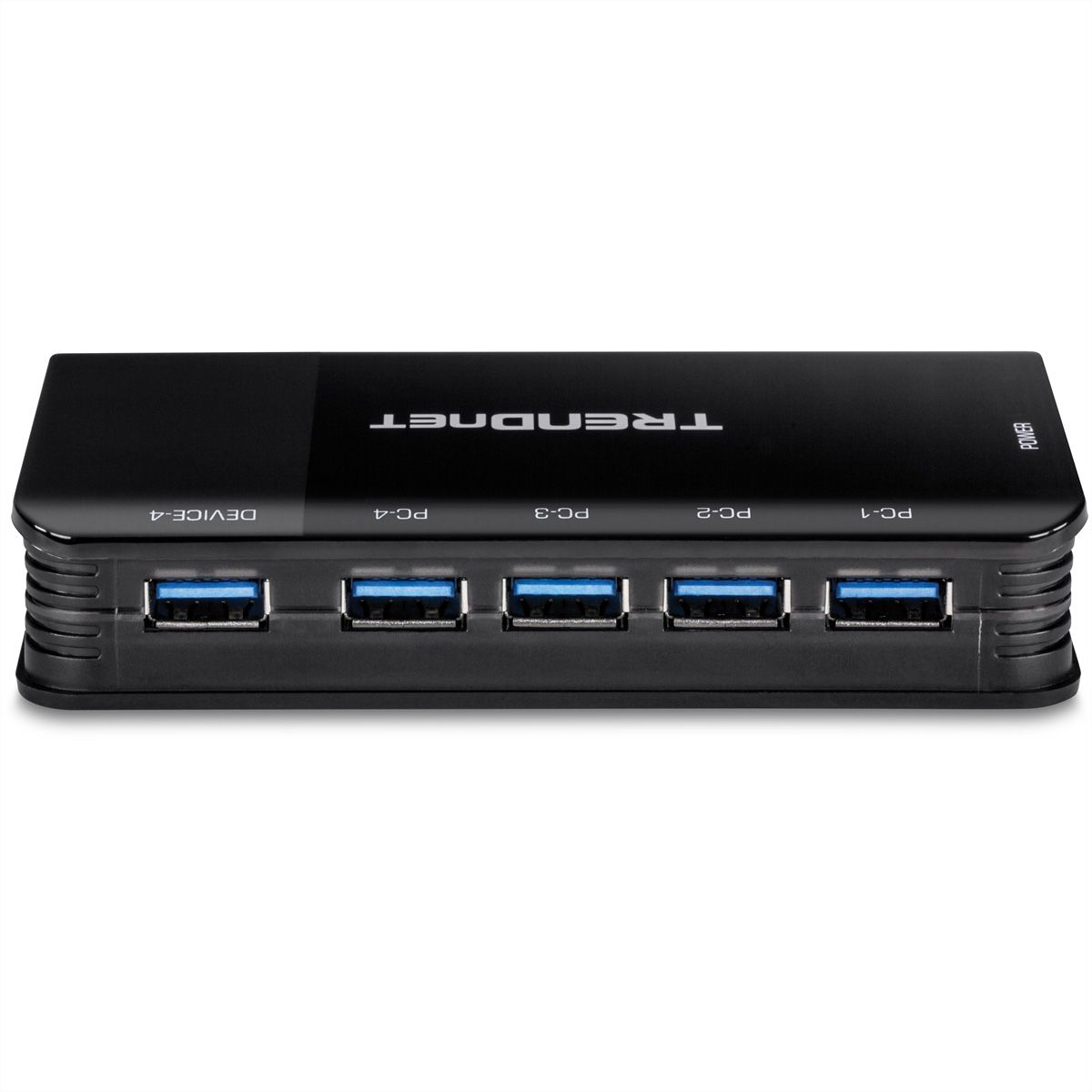 TRENDnet TK-U404 4-Port Sharing Switch 4 PC/1 User USB 3.1