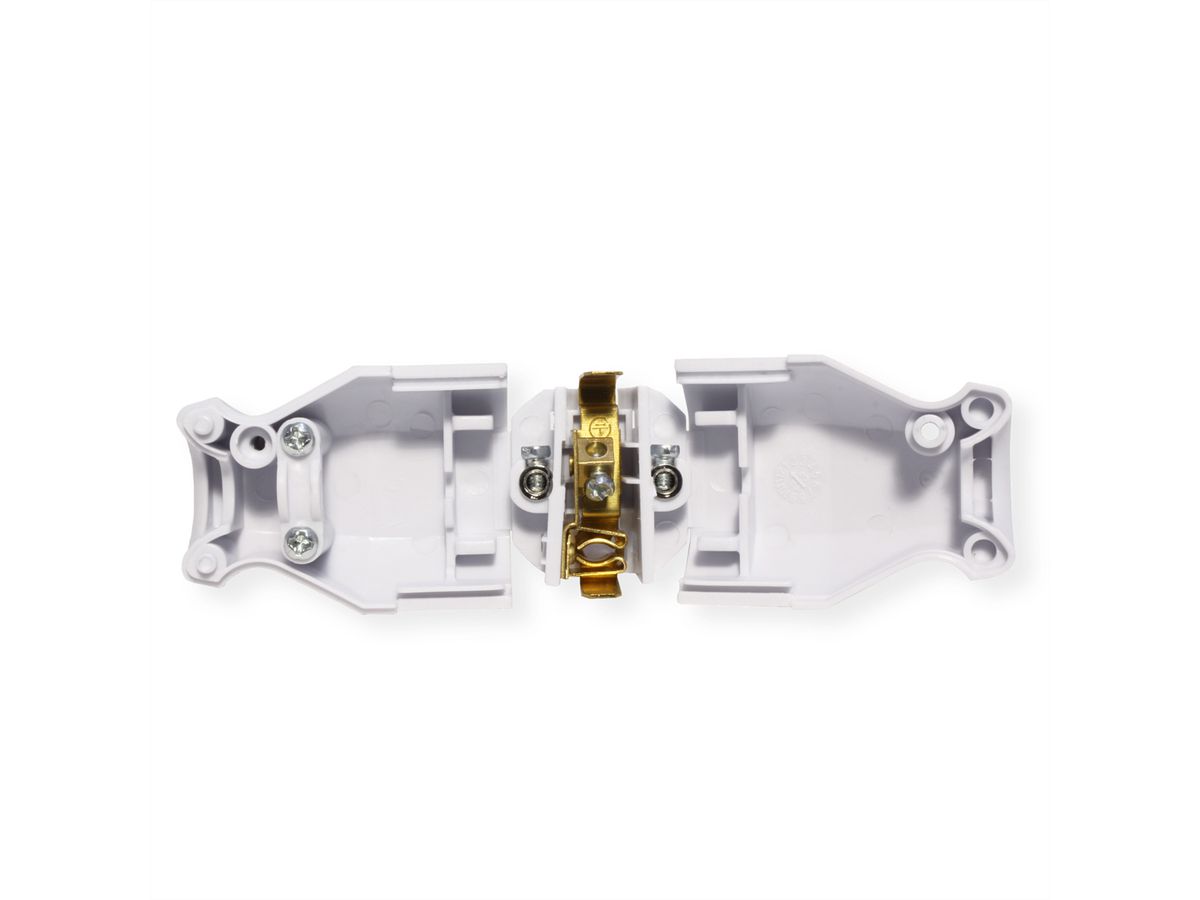BACHMANN Montagestecker, für Zuleitung H03VV-F3G0,75-1,0-1,5mm, weiß