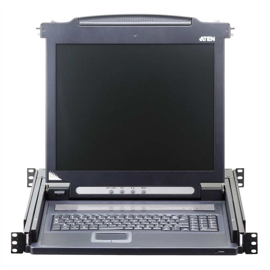 ATEN CL1000N KVM-Konsole, 19" LCD, VGA, PS/2, CH-Layout