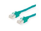 KERPEN Patchkabel Cat.5e (Class D) SF/U, MegaLine D1-20, gekreuzt, grün, 2 m