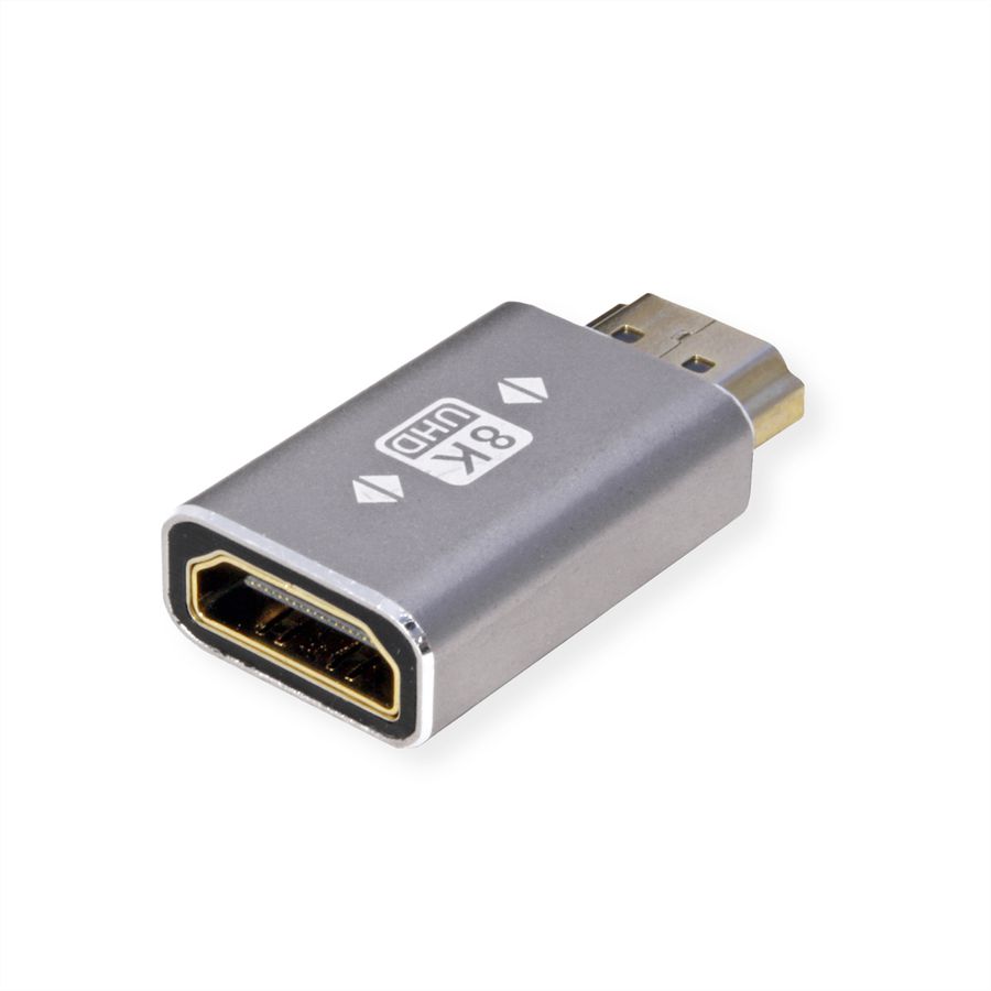 ROLINE 8K HDMI Adapter, HDMI ST/BU