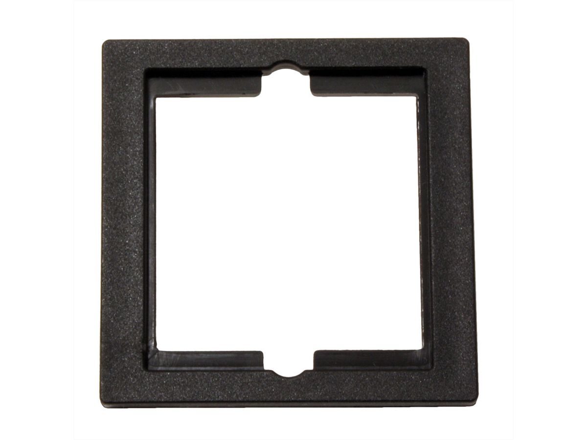 BACHMANN Adapterrahmen für Custom Modul 50x50mm, schwarz