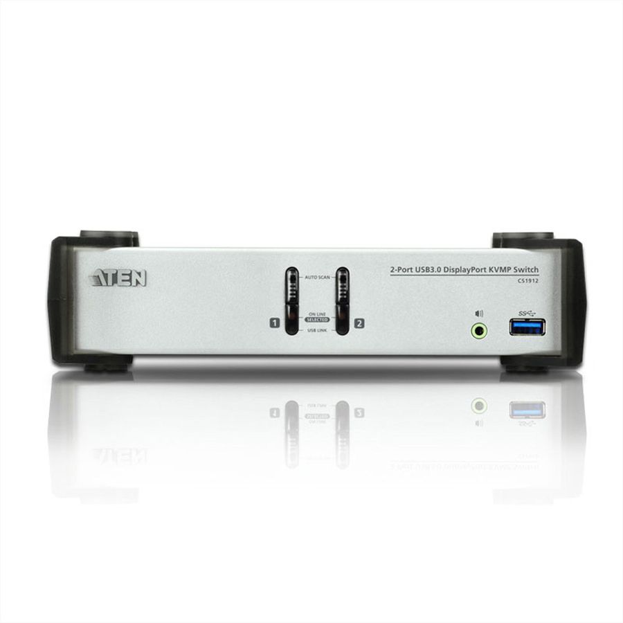 ATEN CS1912 DisplayPort KVM Switch 2-Port