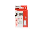 VELCRO® Klettband Selbstklebend, Haken & Flausch 20mm x1m Weiß