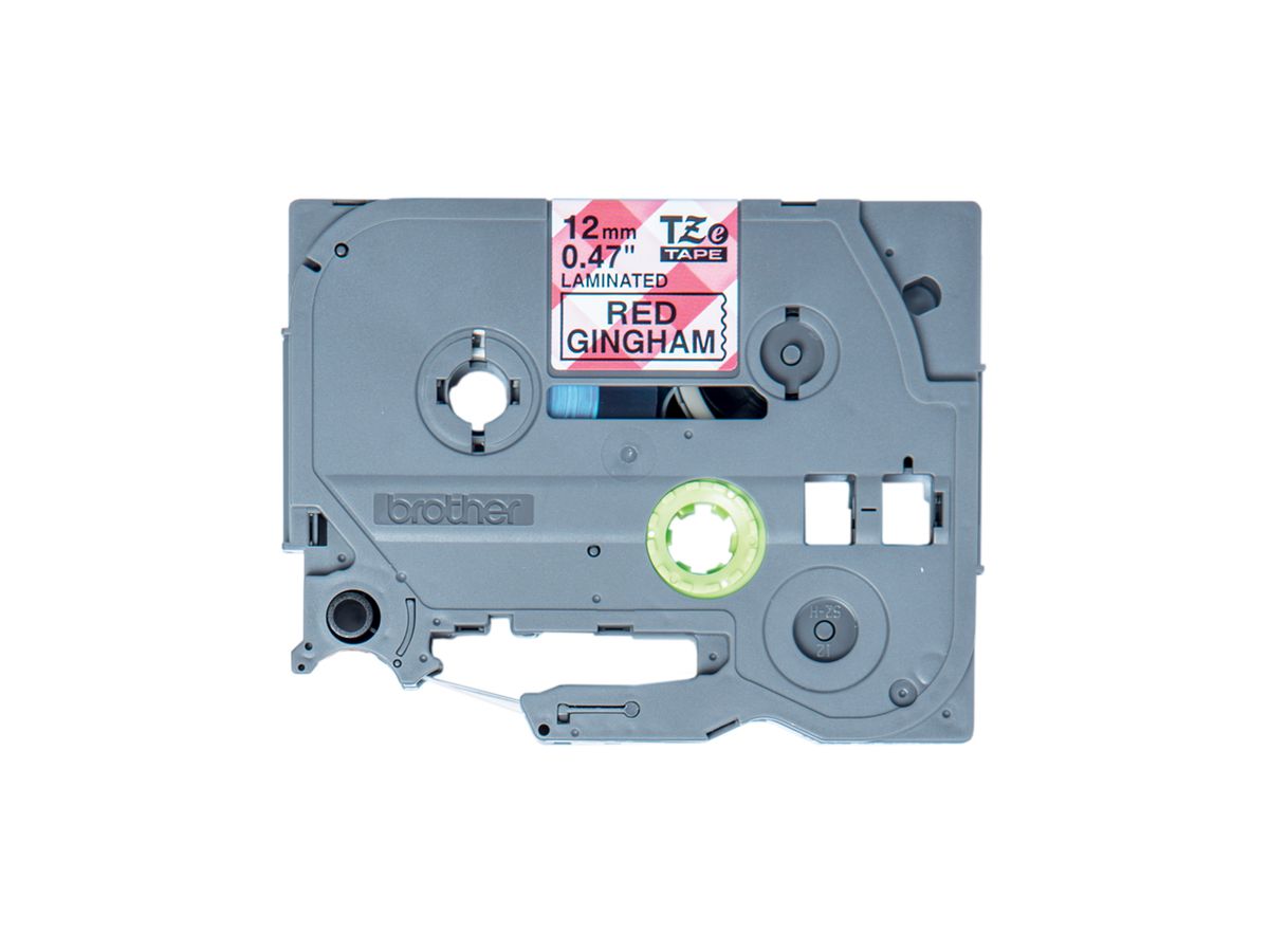 Brother TZE-MPRG31 Schwarz auf rot TZe Etiketten erstellendes Band