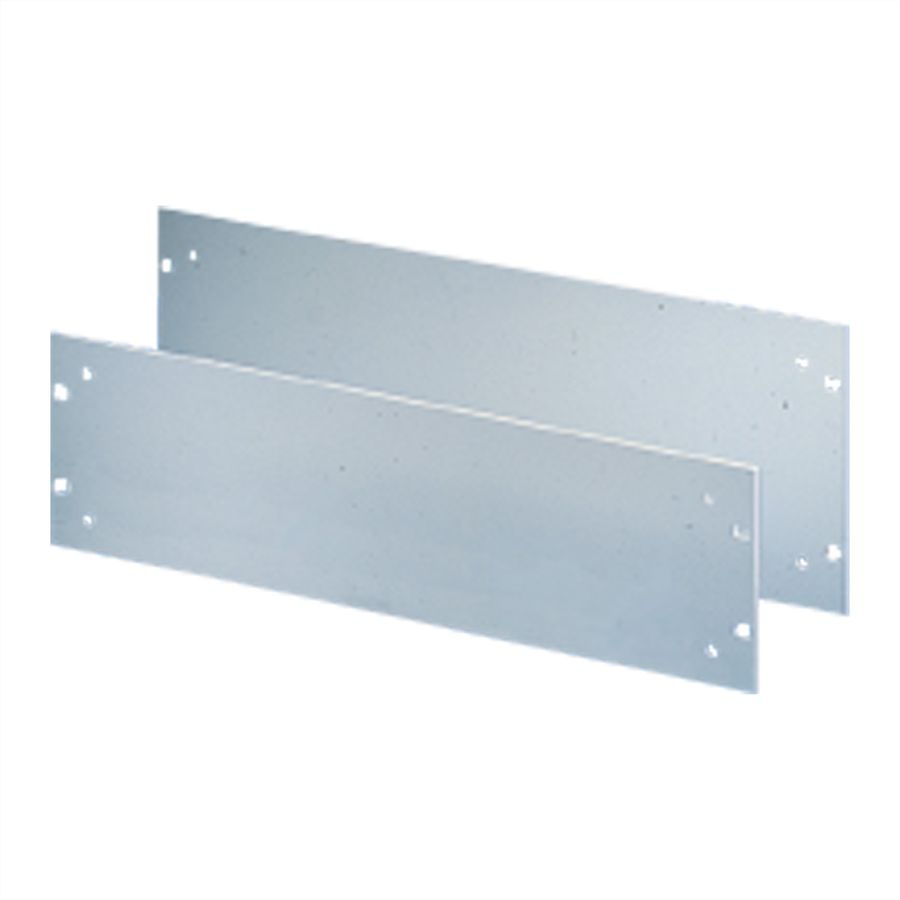 SCHROFF 19"-Frontplatten mit Löchern für Griffe - 19"-FRONTPL. 6HE VORELOXIERT