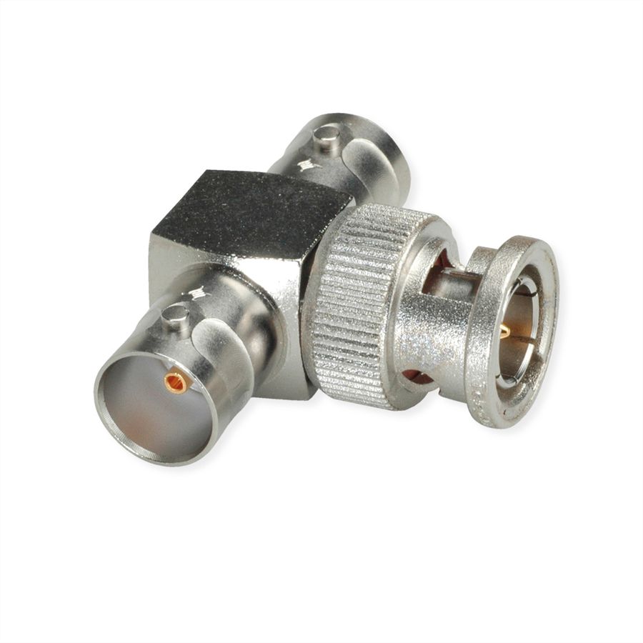 TELEGÄRTNER BNC-T-Stück 75 Ohm Buchse / Stift / Buchse