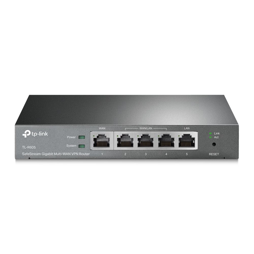 TP-LINK TL-R605 Kabelrouter 10 Gigabit Ethernet, 100 Gigabit Ethernet Schwarz