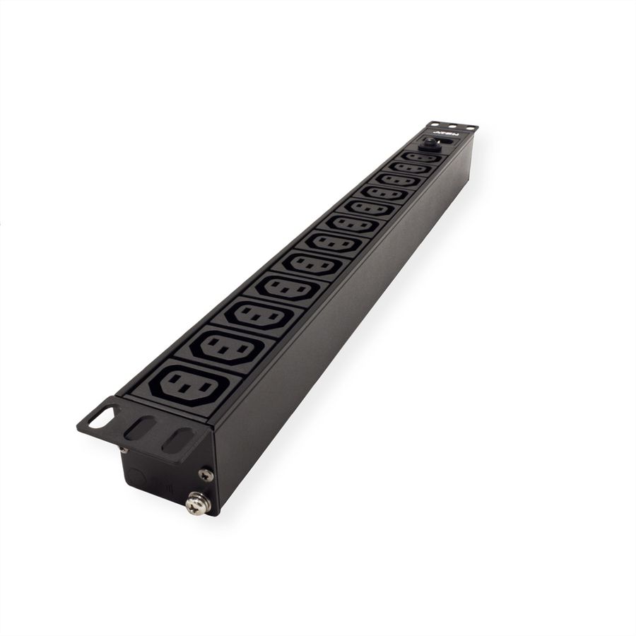 ATEN PE0112G 1U 10A 12-Port Basic PDU