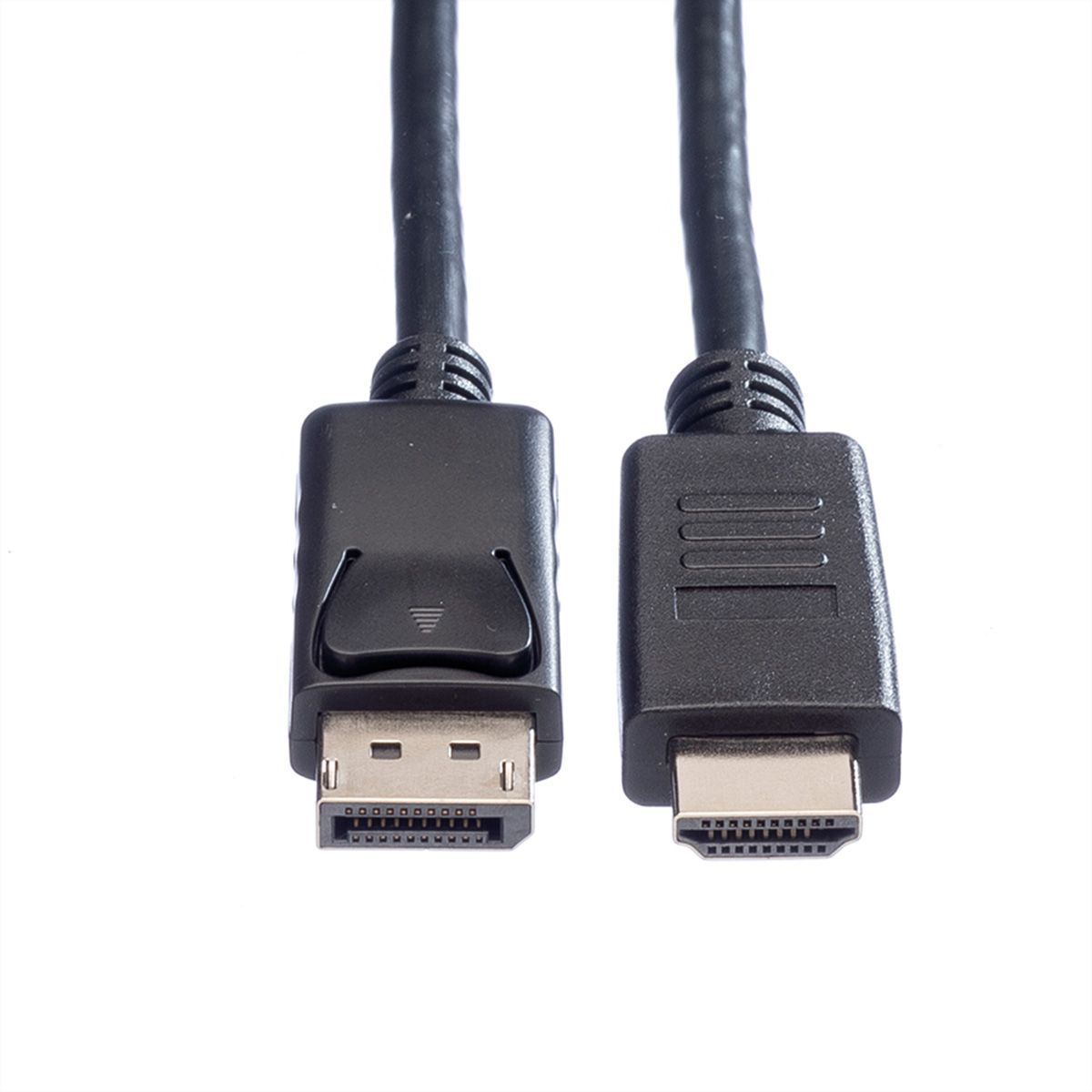 ROLINE DisplayPort Kabel DP - HDTV, ST/ST, schwarz, 2 m