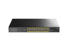 CUDY GS1028PS2 24-Port Gigabit PoE+ Switch 2 SFP Ports 300W