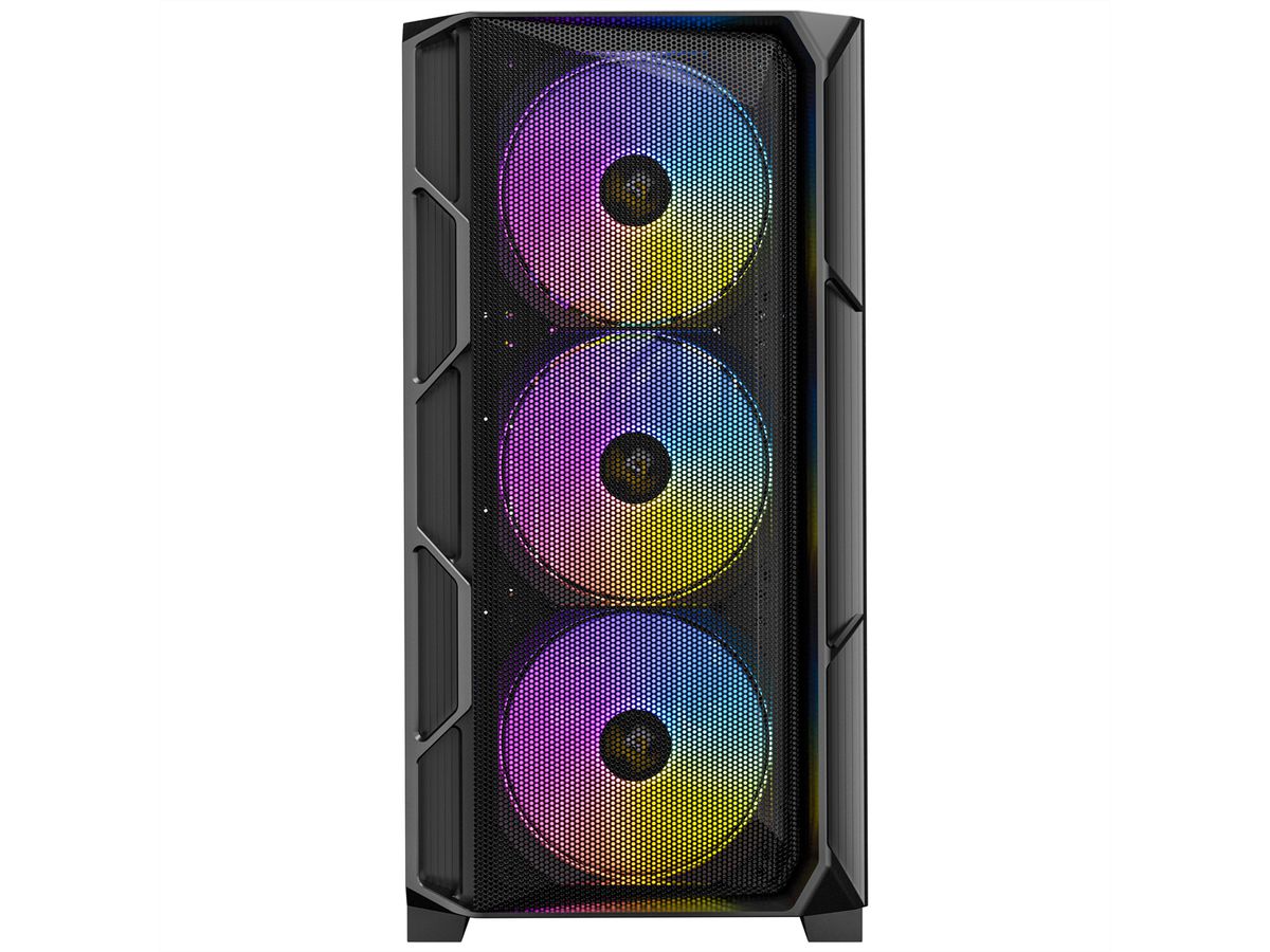 ANTEC AX-1000 ARGB Gaming E-ATX, ATX, Micro-ATX, ITX Mid Tower PC Gehäuse, schwarz