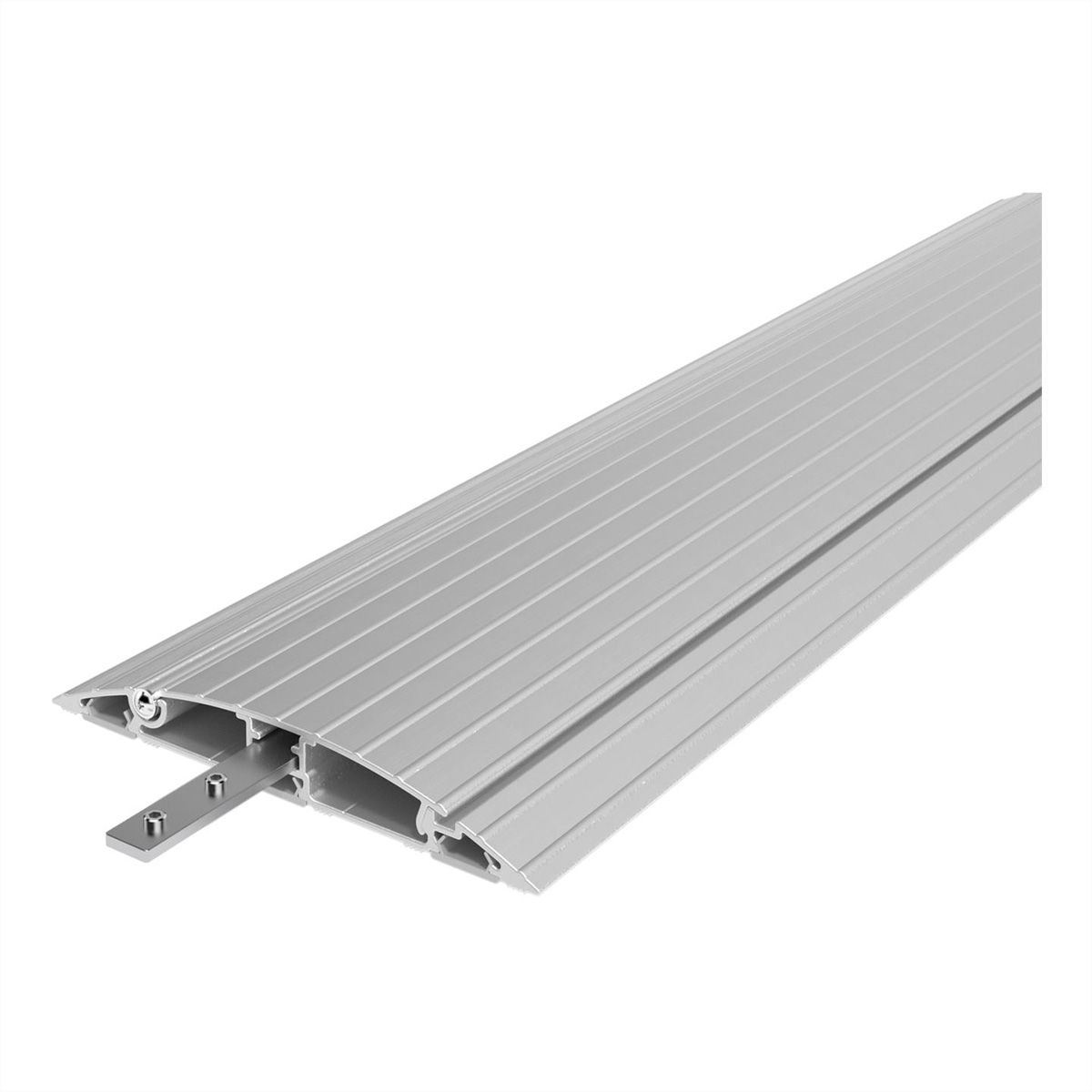 DATAFLEX Addit Kabelschutz, gerade 422, silberfarben, 150 cm