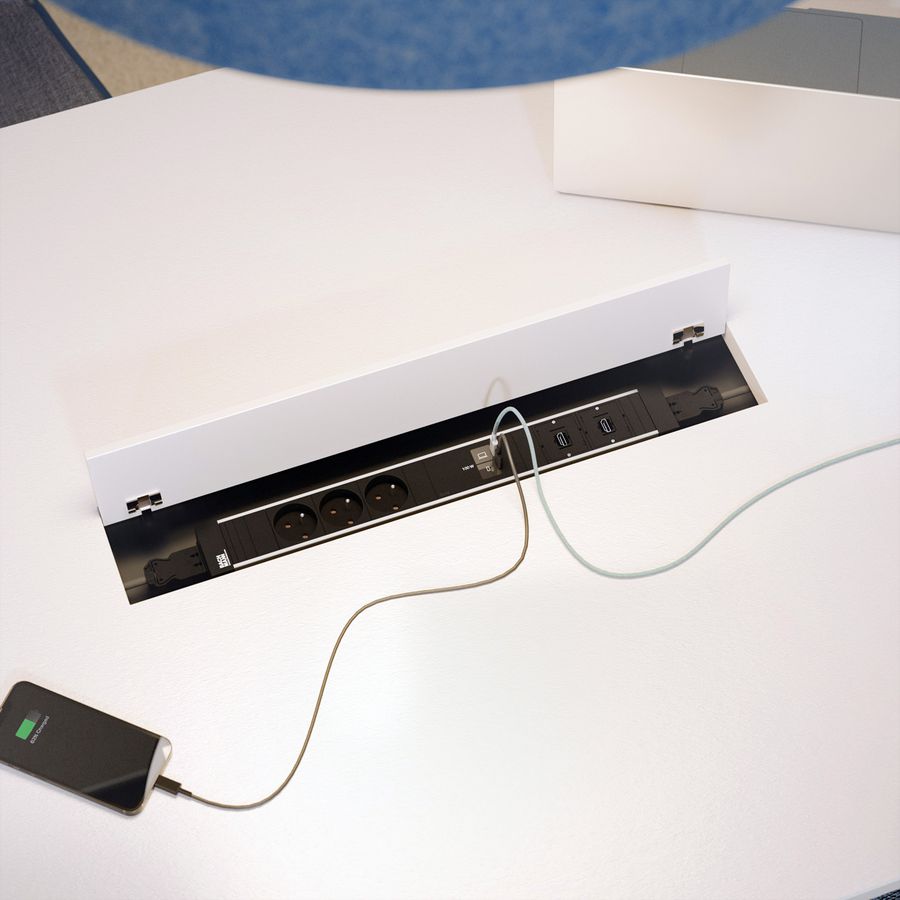 BACHMANN CONFERENCEF XL 3xUTE, 1xUSB C/C 100W 2xCM