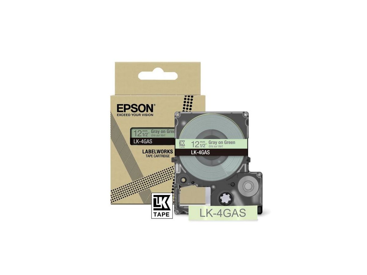 Epson LK-4GAS Grau, Hellgrün