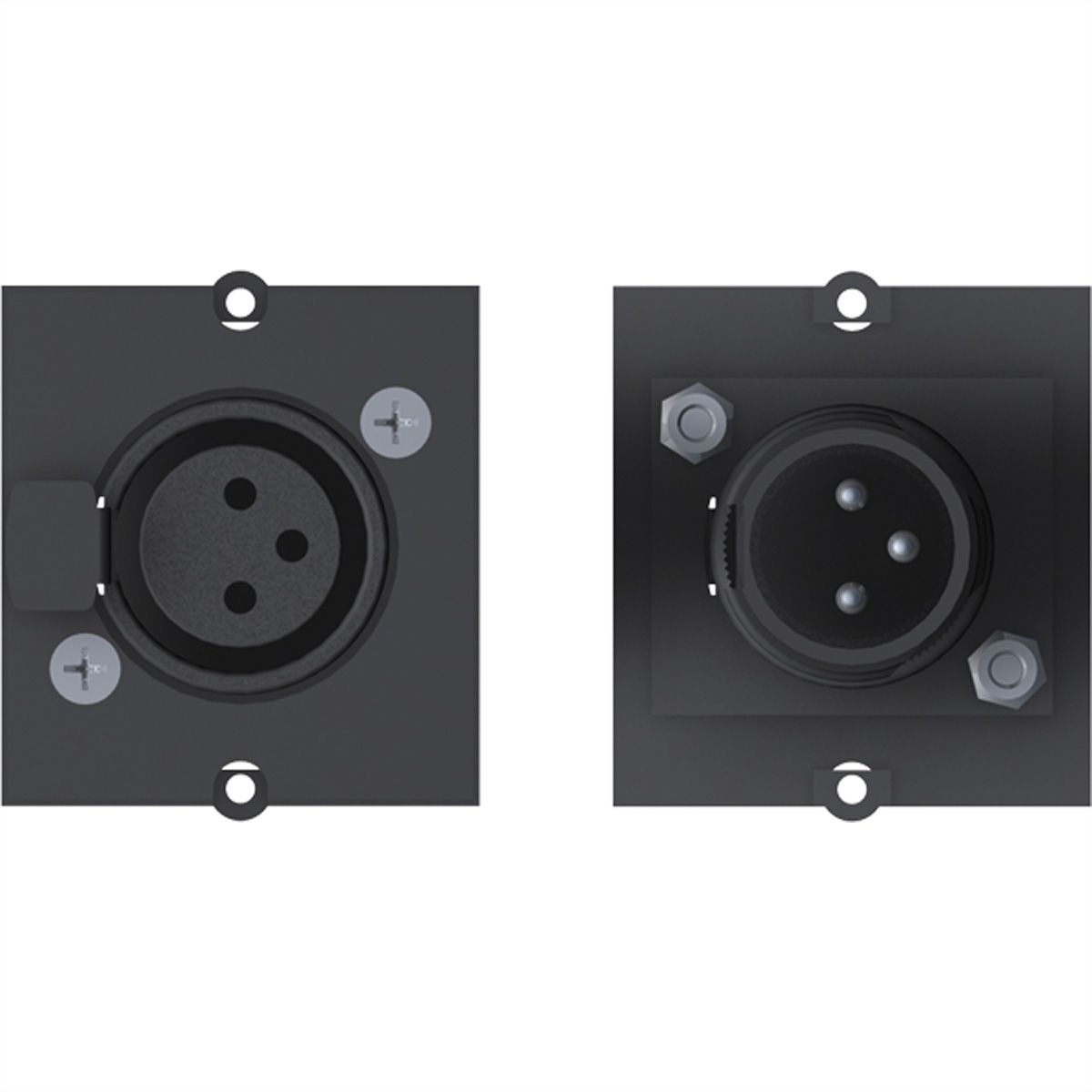 BACHMANN Rahmen XLR 3-polig BAM-3