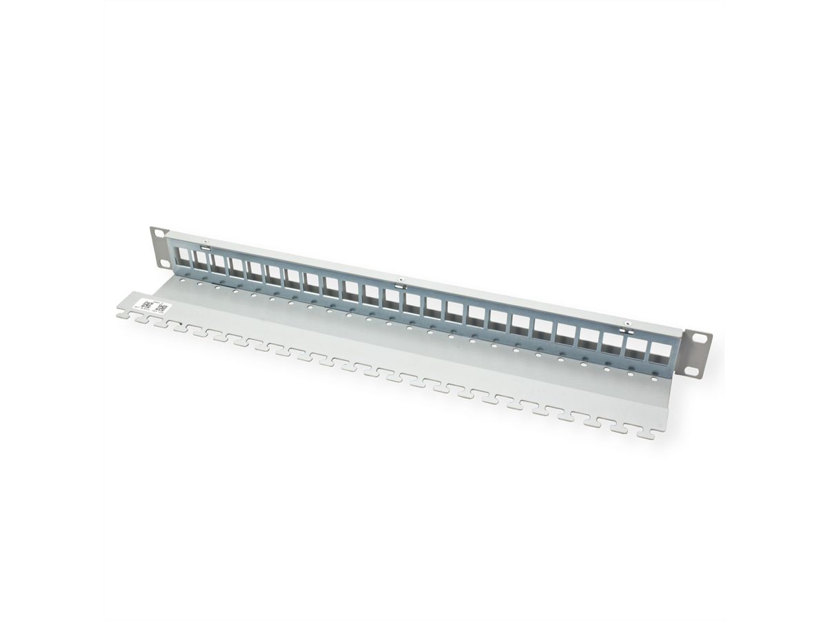 EasyLan preLink / fixLink Panel 19'' 1HE, 24x Keystone-Steckplätze