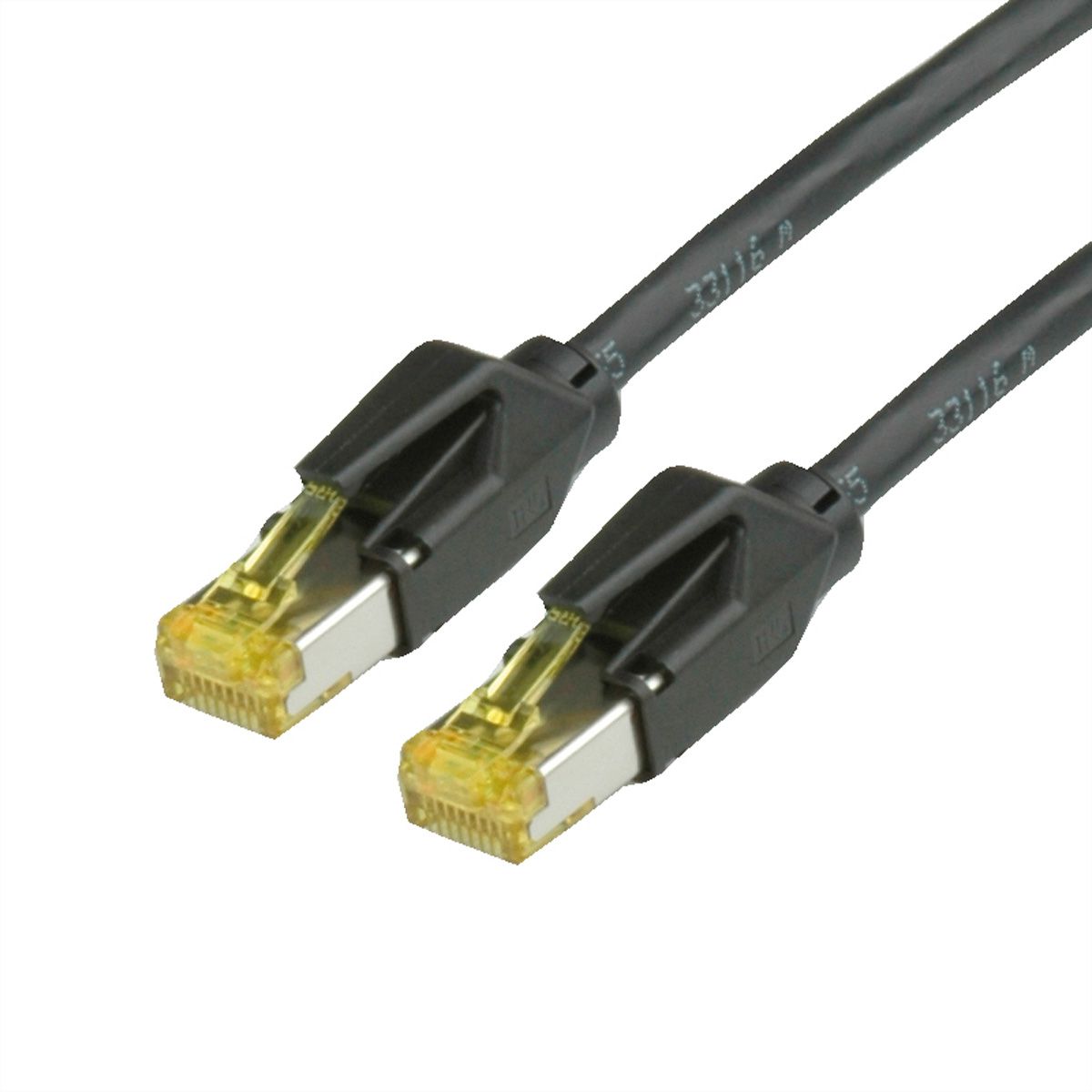 DRAKA Patchkabel Cat.6A (Class EA) S/FTP, UC900 TM31, LSOH, schwarz, 2 m