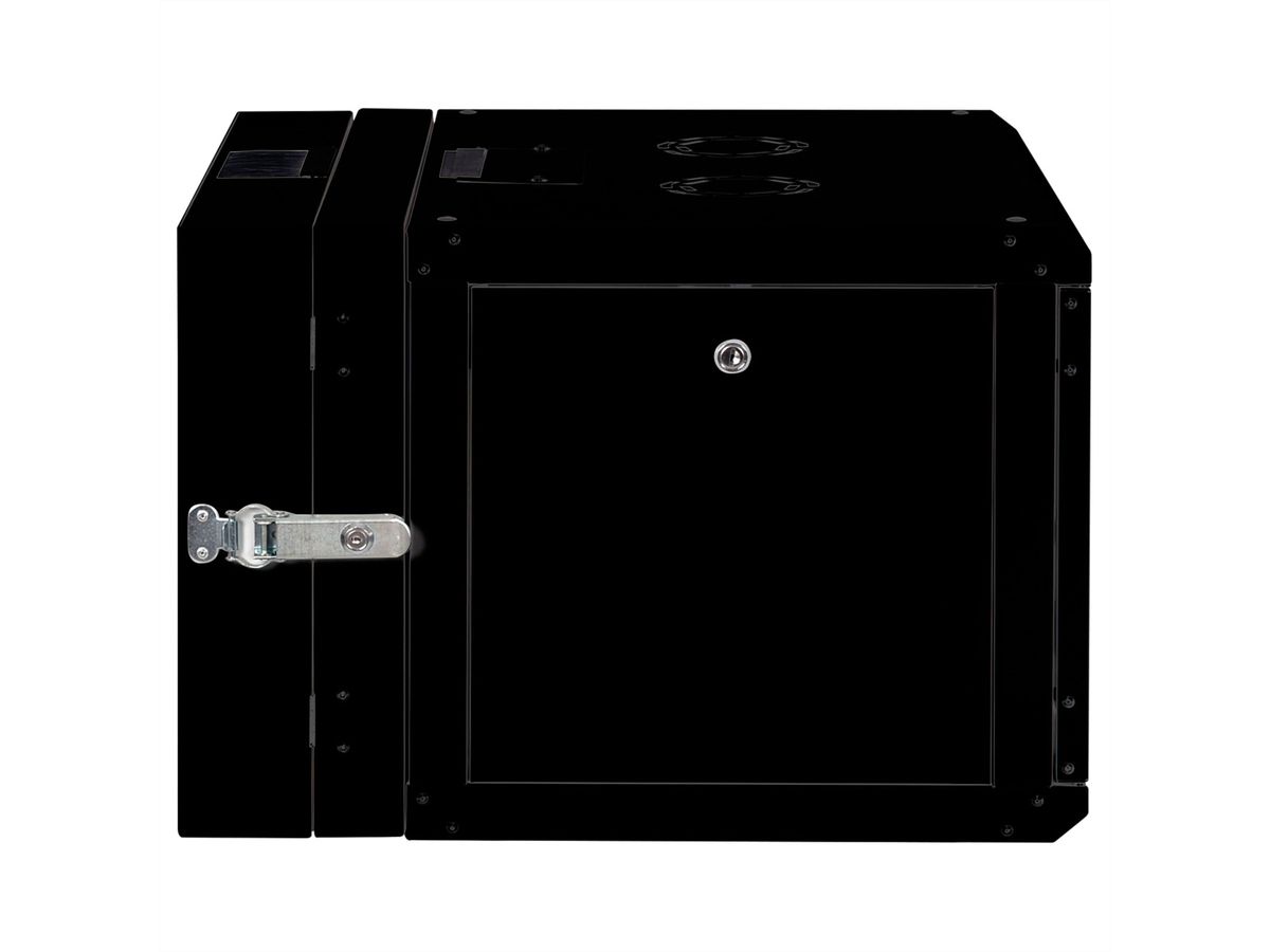 ROLINE 19-Zoll Wandgehäuse Pro 7 HE, 600x600 BxT zweiteilig schwenkbar schwarz