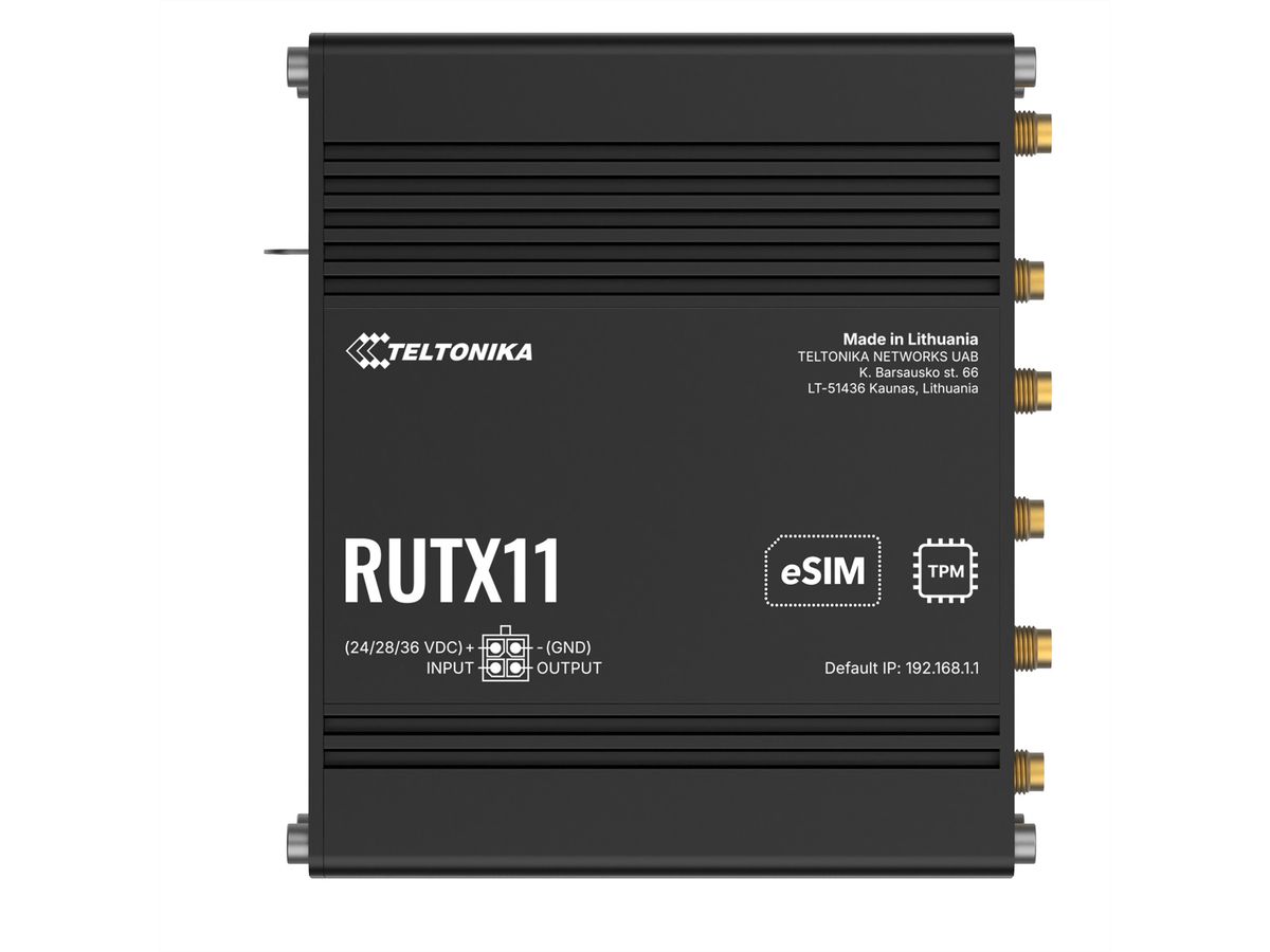 TELTONIKA RUTX11 4G Router eSIM