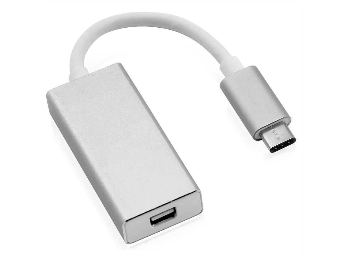 ROLINE Display Adapter USB Typ C - Mini-DisplayPort v1.2, ST/BU