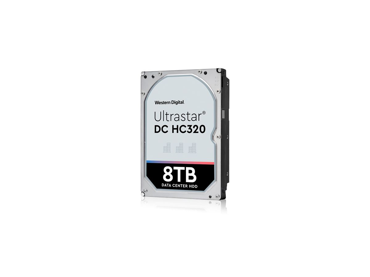 Western Digital Ultrastar DC HC320 Interne Festplatte 8 TB 7200 RPM 256 MB 3.5" Serial ATA III
