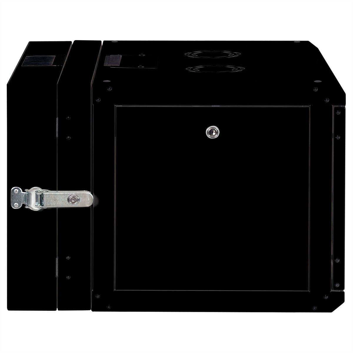 ROLINE 19-Zoll Wandgehäuse Pro 7 HE, 600x600 BxT zweiteilig schwenkbar schwarz