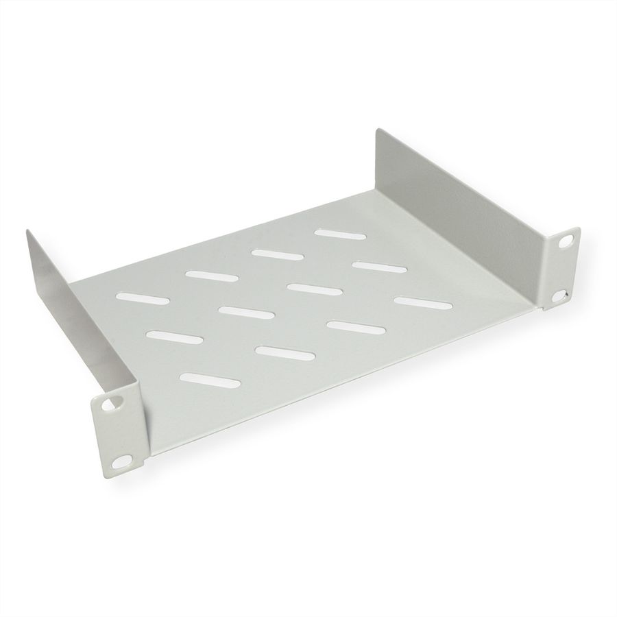 ROLINE 10-Zoll Fachboden 1 HE, 150 T grau