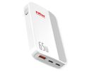 ROLINE USB Charger, schlank, mit klappbarem Euro-Stecker, 65W