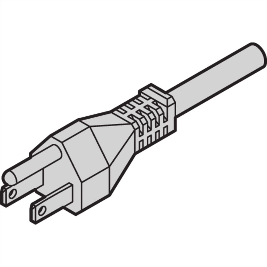 SCHROFF Netzanschlussleitung, USA - NETZANSCHL.KABEL USA 2,0MTR.