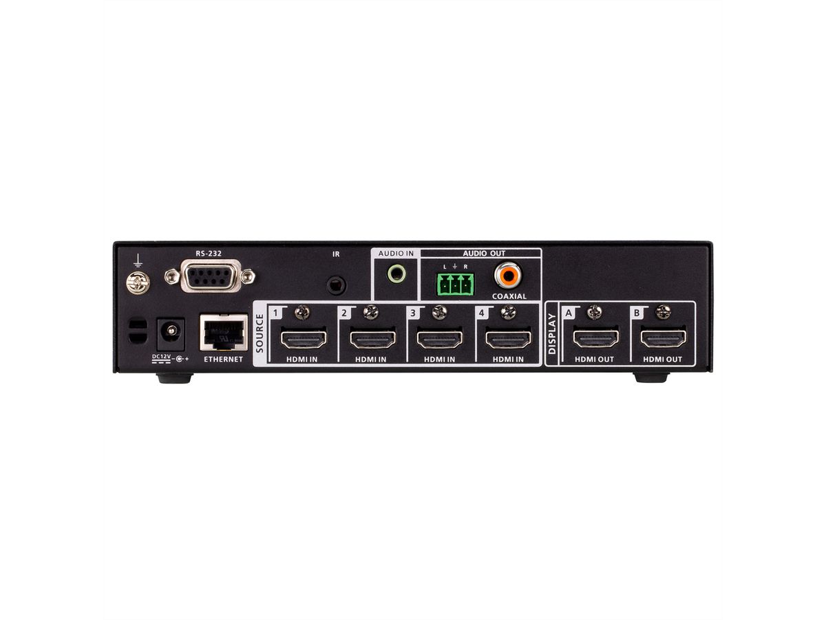 ATEN VP2420 4 x 2 True 4K Presentation Matrix Switch mit Multi View