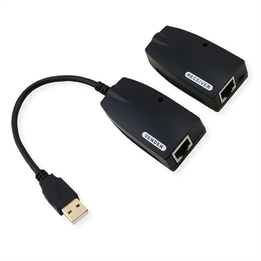 VALUE USB 2.0 Verlängerung über RJ45, max. 50m