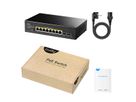 CUDY GS1008PS2 8-Port Gigabit Switch PoE+ mit 2x Gigabit SFP 120W