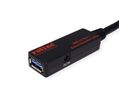 ROLINE USB 3.2 Gen 1 Aktives Repeater Kabel, schwarz, 15 m