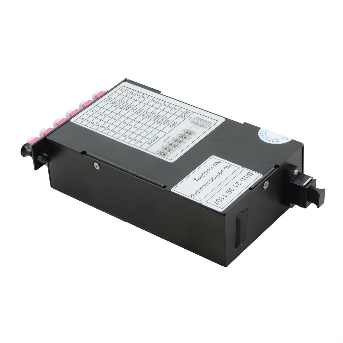 VALUE MPO-Modul, MPO-Stecker / 12x LC-Buchse