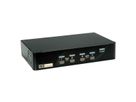 ROLINE DisplayPort USB 2.0 KVM Switch, 1 User - 4 PC