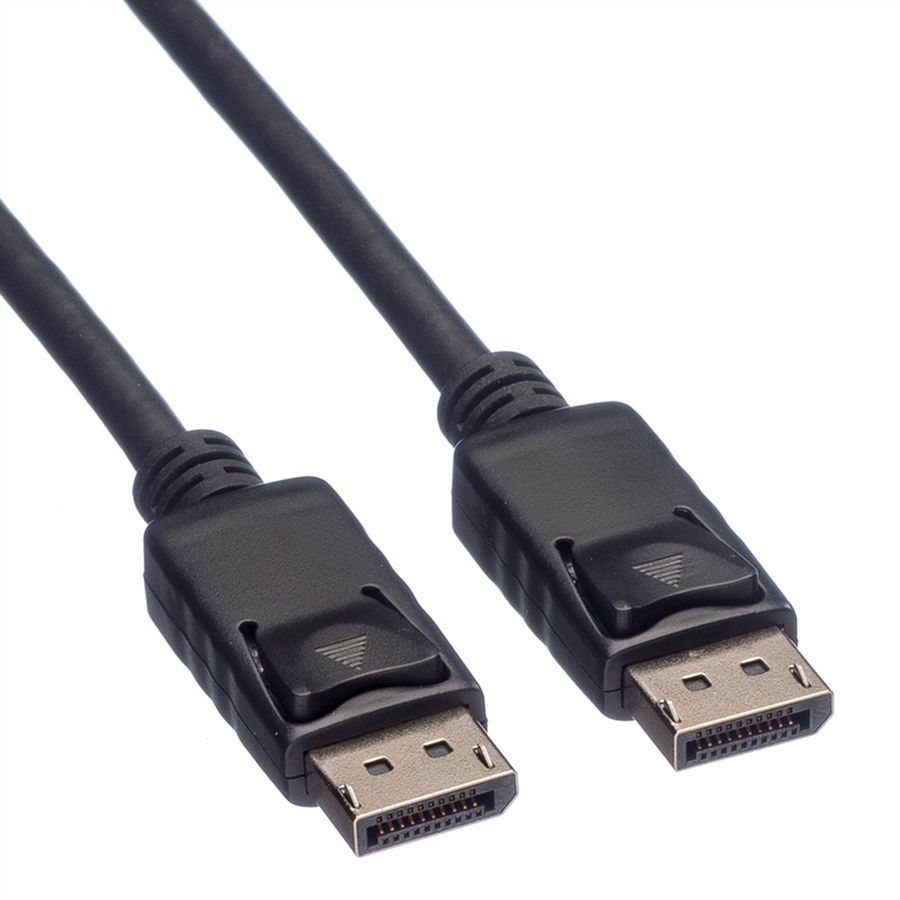 ROLINE DisplayPort Kabel, DP ST - ST, LSOH, schwarz, 2 m