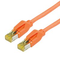 DRAKA Patchkabel Cat.6A (Class EA) S/FTP, UC900 TM31, LSOH, orange, 0,5 m