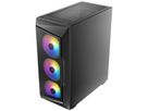 ANTEC AX61 Elite PC Gehäuse Midi Tower Gaming ATX, schwarz