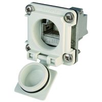 TELEGÄRTNER STX V6 Flanschset, AMJ-Kupplung Cat.5e
