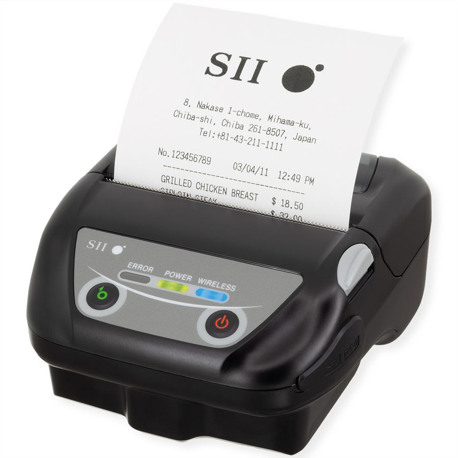 SEIKO MP-B30 mobiler Etikettendrucker, WLAN, USB