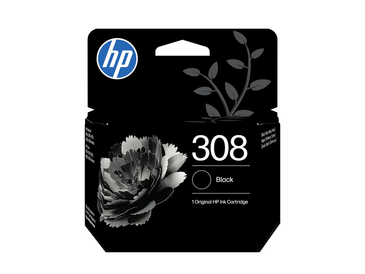 HP 308 Schwarz Original Druckerpatrone