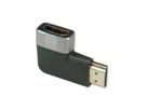 ROLINE 8K HDMI Adapter, HDMI ST/BU, 90° gewinkelt