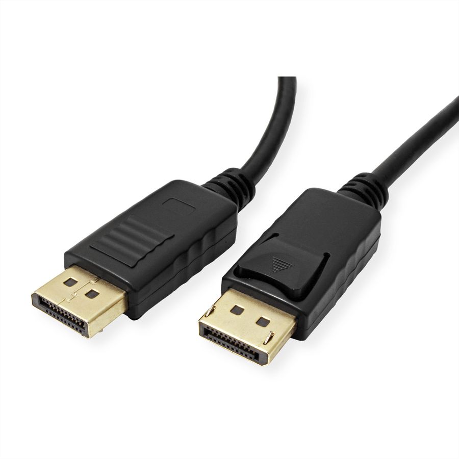 STANDARD DisplayPort Kabel, DP ST - ST, schwarz, 1 m
