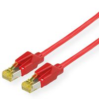 KERPEN Patchkabel Cat.6A (Class EA) S/F, MegaLine F6-90, HiRose TM31, LS0H, rot, 15 m