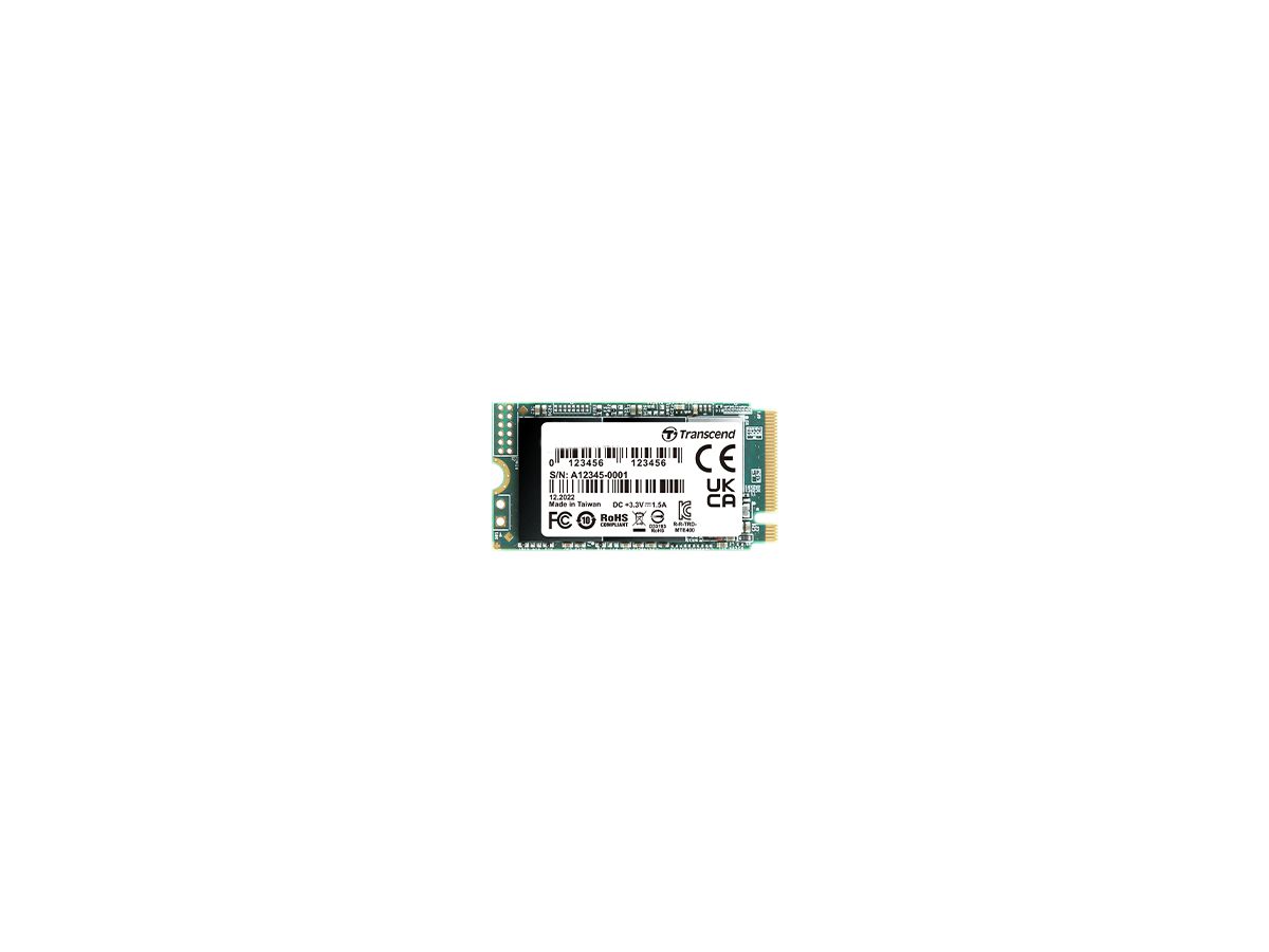 Transcend PCIe SSD 400S M.2 512 GB PCI Express 3D NAND NVMe