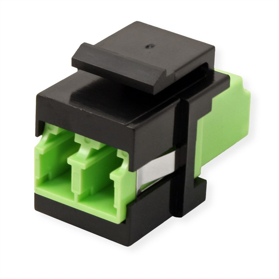 ROLINE Keystone LWL-Adapter LC/LC Duplex, Multimode, OM5