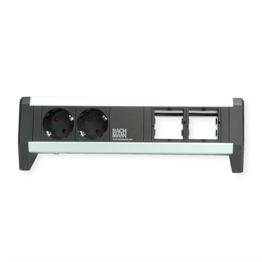 BACHMANN DESK 2x Schutzkontakt, 2x ABD GST18